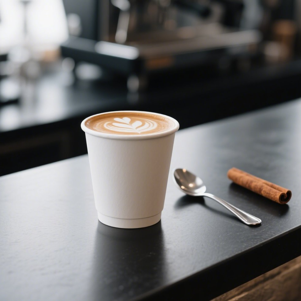 Custom Printed Double Wall Disposable Coffee Paper Cup for Beverage to Go Service