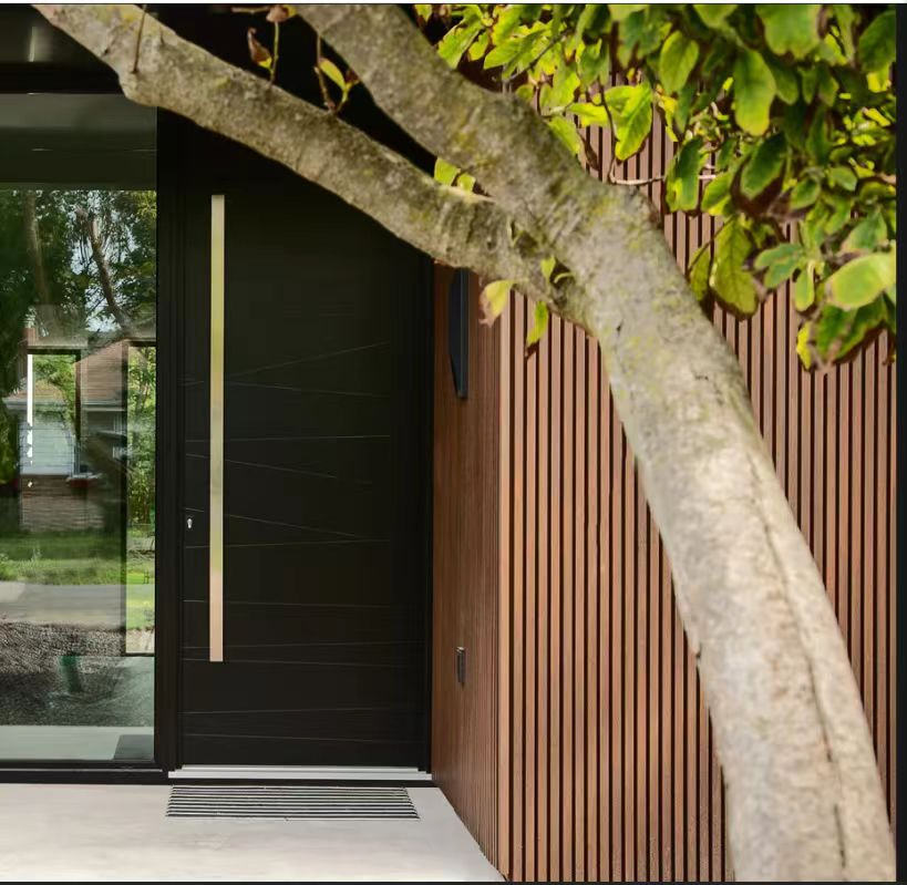 Weather Resistant Full Shield Capped WPC Wooden Composite Wall Cladding for Outdoor