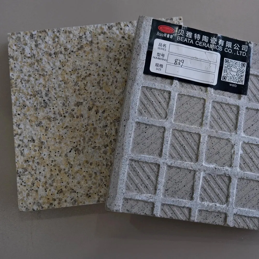 Anti-Slip Stone Texture Ceramic Porcelain Pavers for Outdoor Garden & Porch Flooring with Standard Quality Certification (Wear-Resistant)