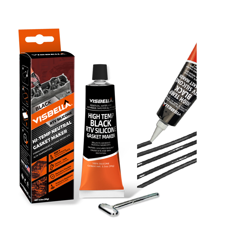 Visbella RTV Silicone Gasket Maker Preto