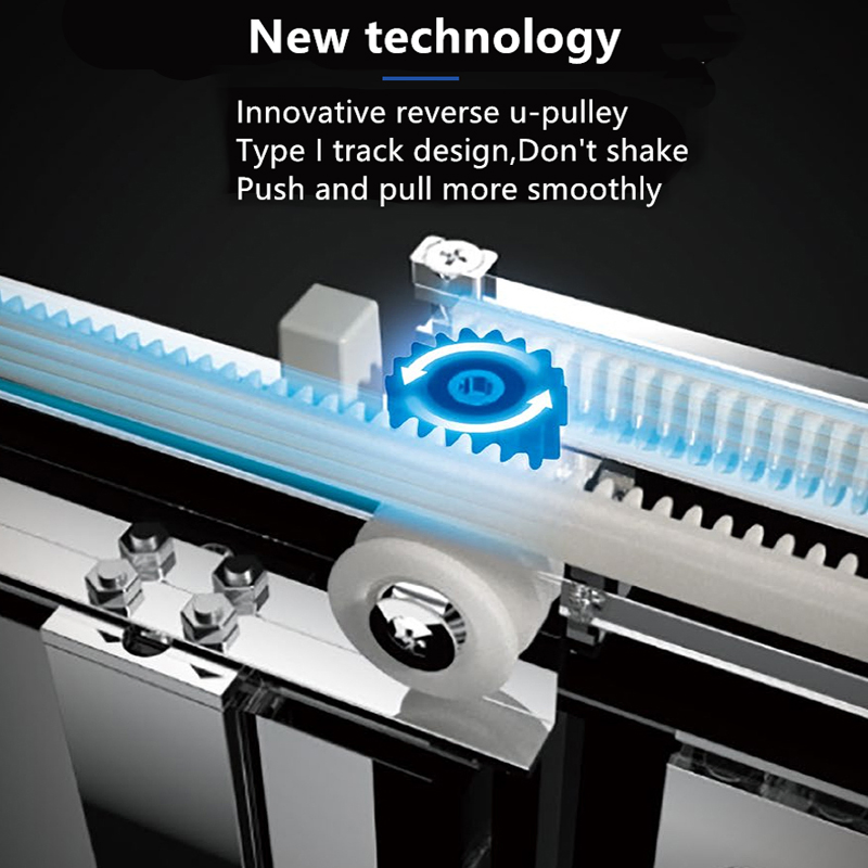 Stainless Steel Sliding Glass Doors Panel Door Screen Shower Curtains