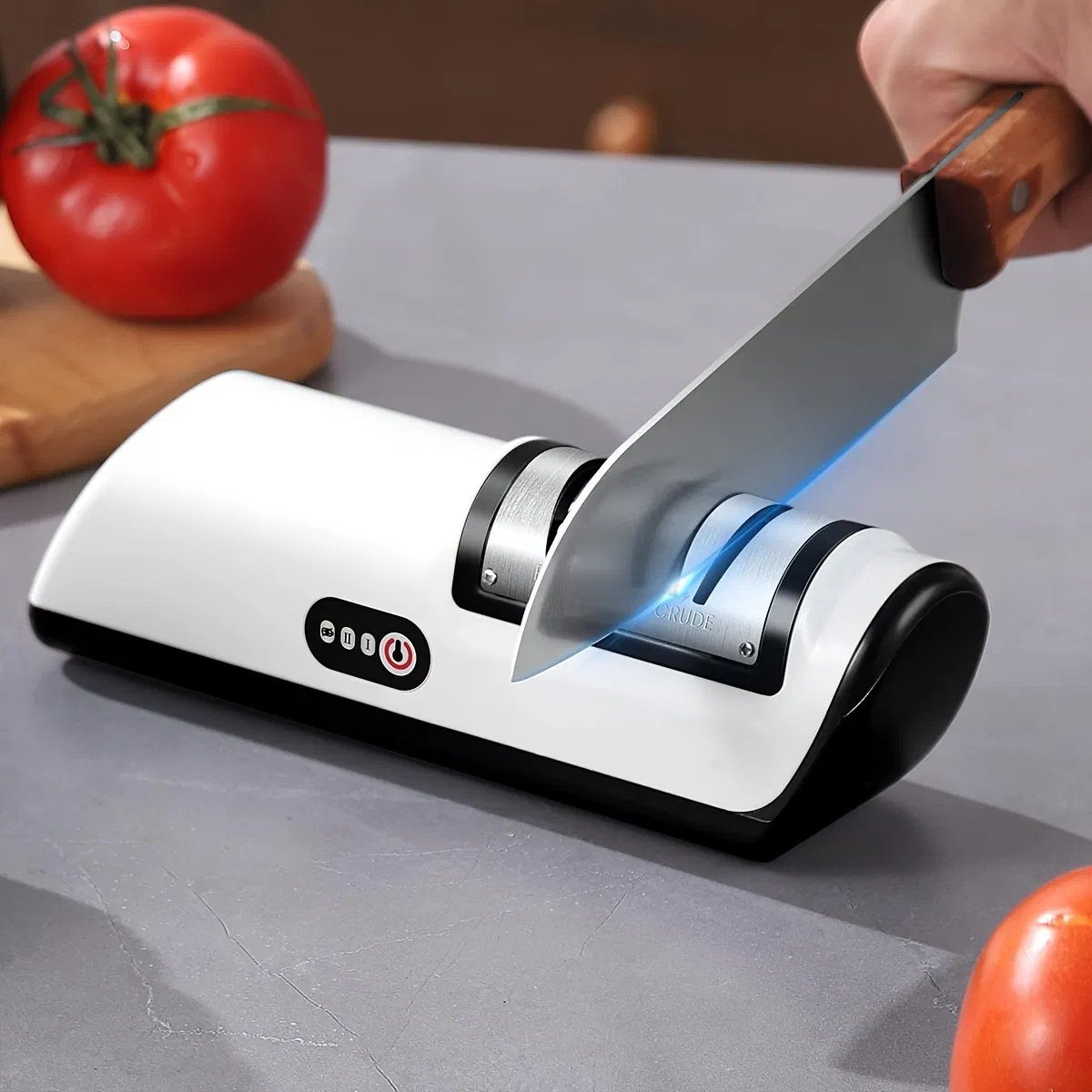 New Upgrade USB Electric Knife Sharpener 4 Gear Sharpener