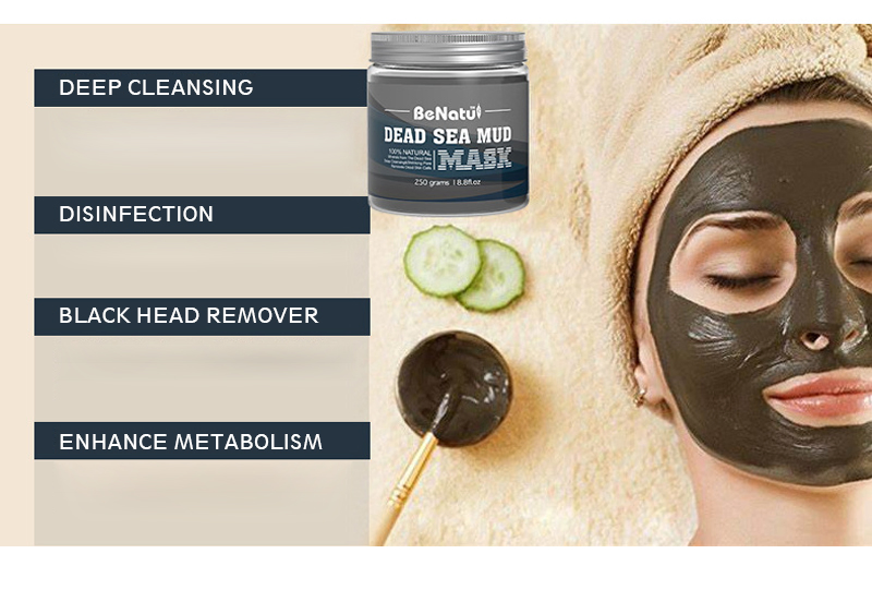 Dead Sea Mud Mask Hydrating and Moisturizing Cleaning Skin
