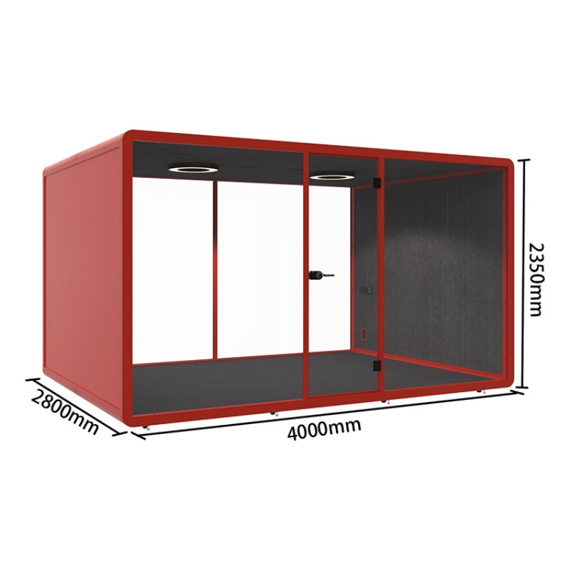 Acoustic Silence Booth for Libraries with Patented Design and High Density Panels