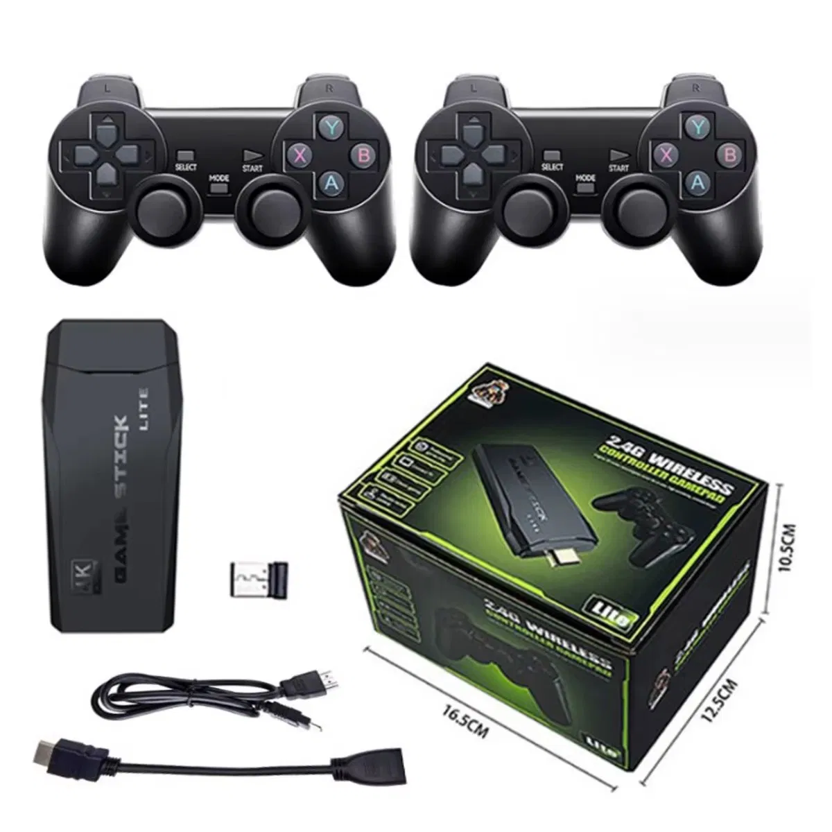 Портативная игровая консоль M8 4K с двумя джойстиками