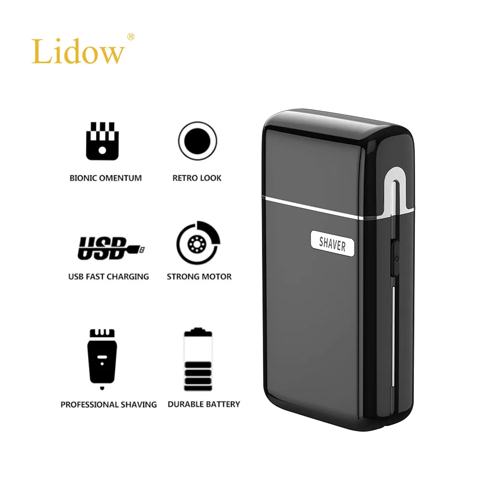 USB Rechargeable Smart Mini Electric Shaver Wet Shaving Machine