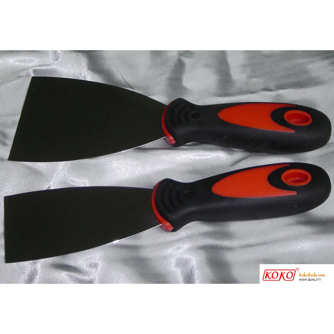 Double Color Carbon Steel Polished Putty Knife