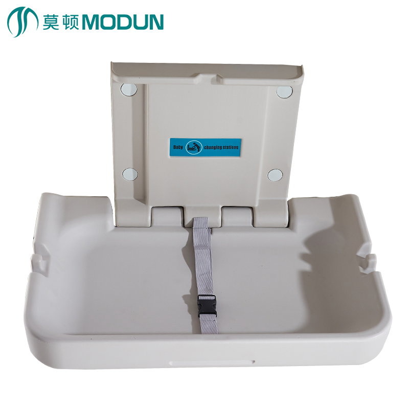 Modun New Design High Quality En12221 Guaranteed Vertical Infant Diaper Unit Baby Changing Station