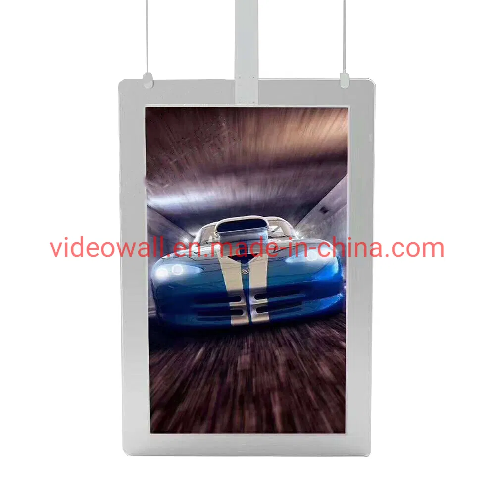 55inch 16:9 LCD screen double sided digital signage media player