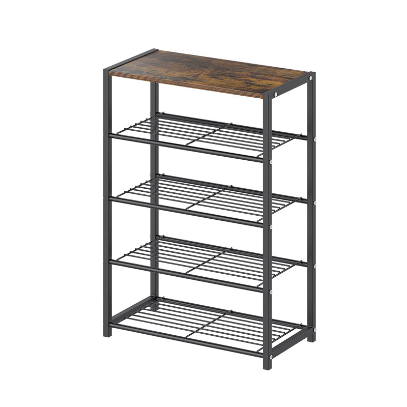 Multi-Layer Simple Shoe Rack Home Dormitory Door Integrated Storage Shoe Cabinet