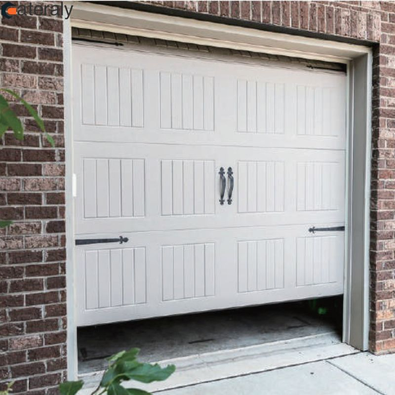 Factory Wholesale Customizable Overhead Garage Doors with Heavy-Duty Performance Traits Automatic Door Sectional Garage Door Sandwich Panel