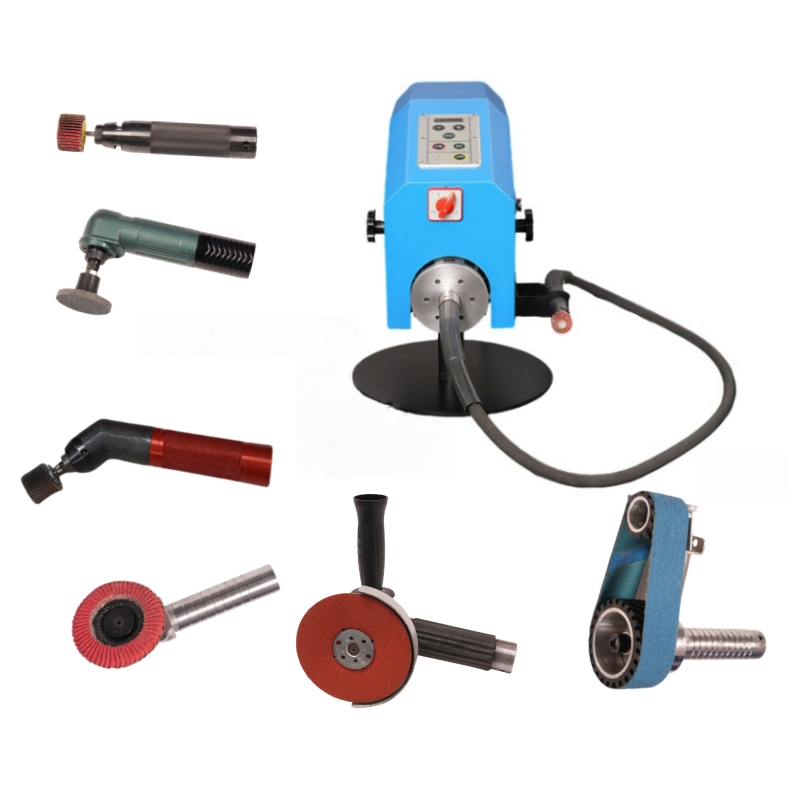 Straight Grinder Handpiece for Flexible Shaft Machine Tools