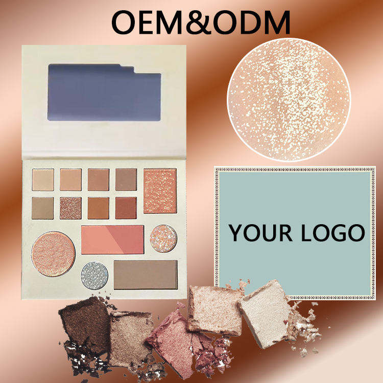 Premium Matte Glitter Eye Shadow Palette for Private Label