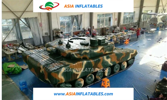 Custom-Made Inflatable Tank Model Inflatable Decoy Tank
