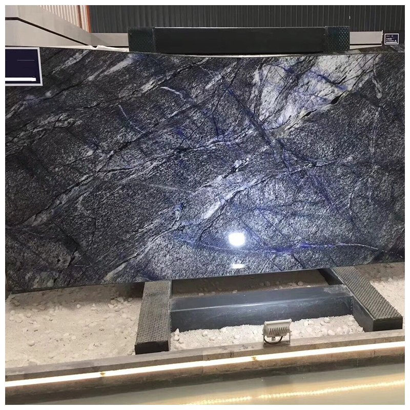 Van Gogh Blue Granite Polished Tiles& Slabs