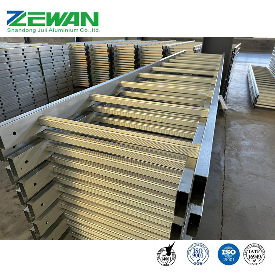 Aluminium Step Ladders Factory Multi Purpose Folding Aluminum Ladder for Industrial Use