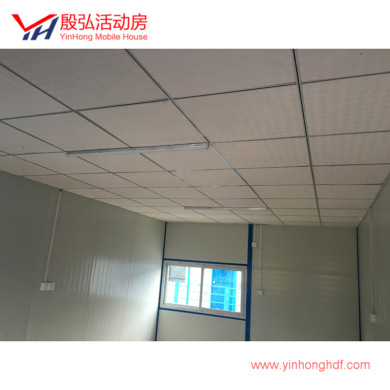 Two Stories Sandwich Panel Prefabricated Mobile House with Ce