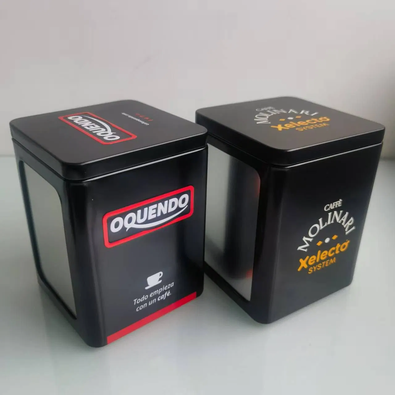 Modern Coffee Shop Restaurant Decoration Tinplate Tissue Box Ring Napkin Holder