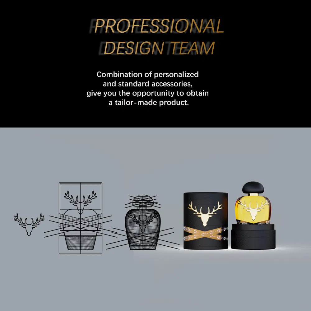 Trendy Elements Different Colour Delicate Gradient Perfume Fragrance Bottles