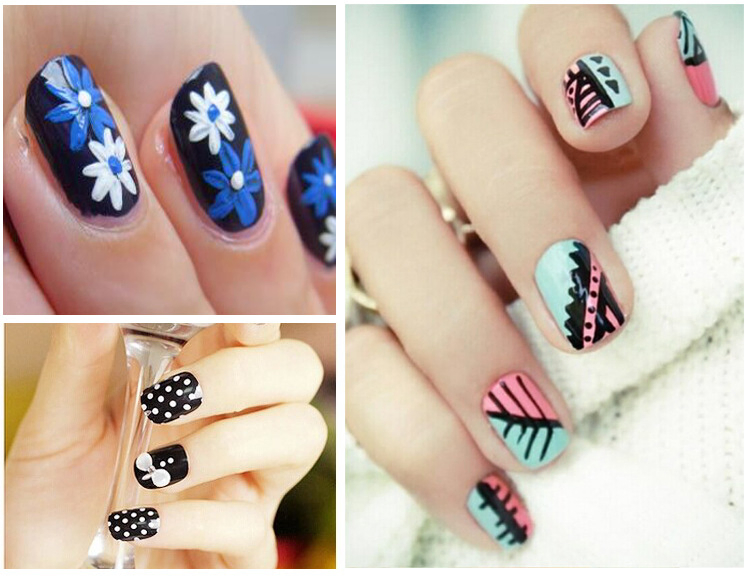 3 in 1 16colors One Step UV Gel Soak off UV Gel Polish Nail Art Gel Pencil Varnish Nail Polish Pen for Nail Art