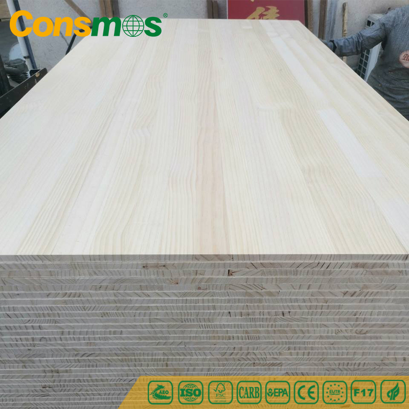 1220X2440mm Radiata Pine Solid Wood Timber Panel Finger Jointed Board for Furniture