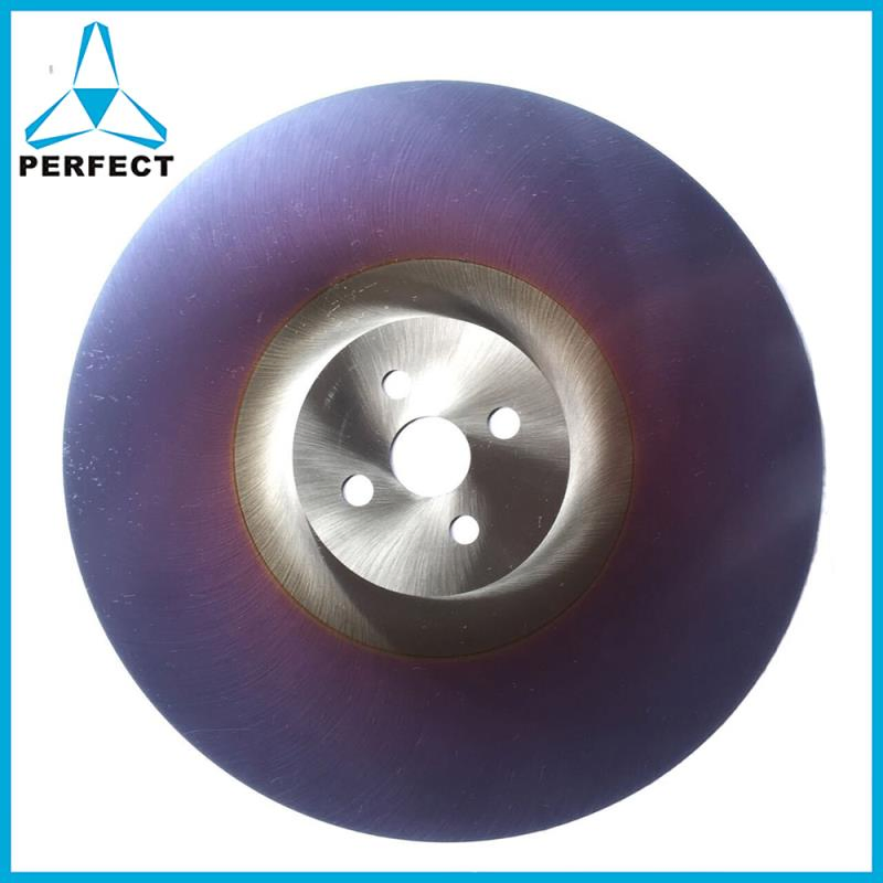 Bozhong Coated HSS Cold Cutting Flying Saw Blade for Cutting Q195, 235, 235b, 345, 345b Steel Pipe