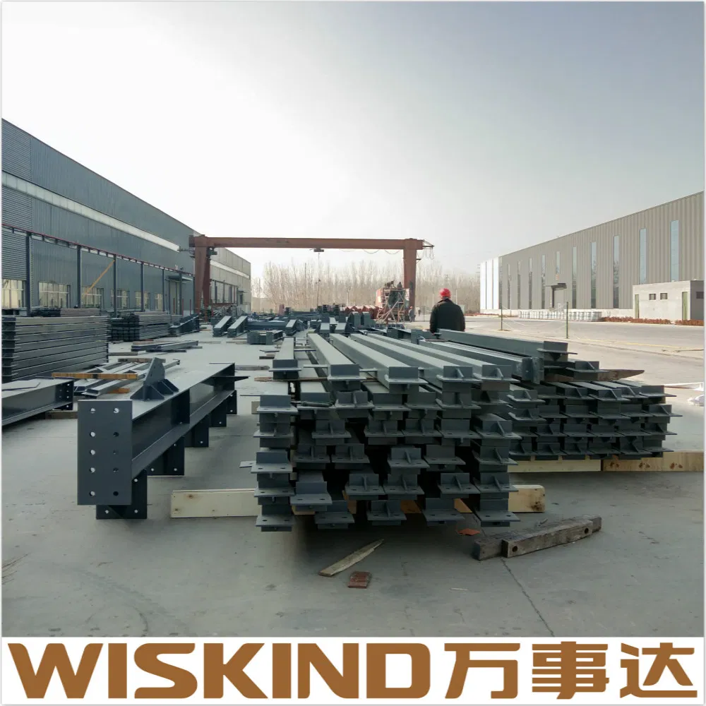 Wiskind Factory Price Prefabricated Steel Structure Warehouse Hangar Design