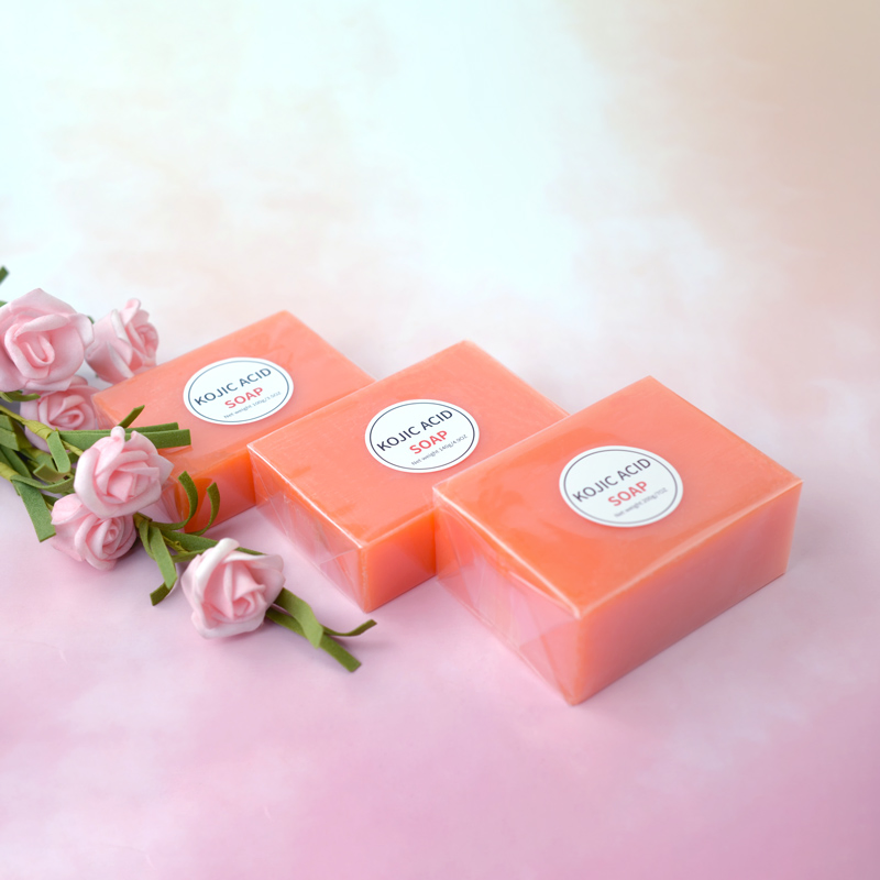 OEM Organic 100g 140g 200g Anti Acne Glutathione Kojic Acid Papaya Soap Whitening Glutathione and Kojic Acid Soap