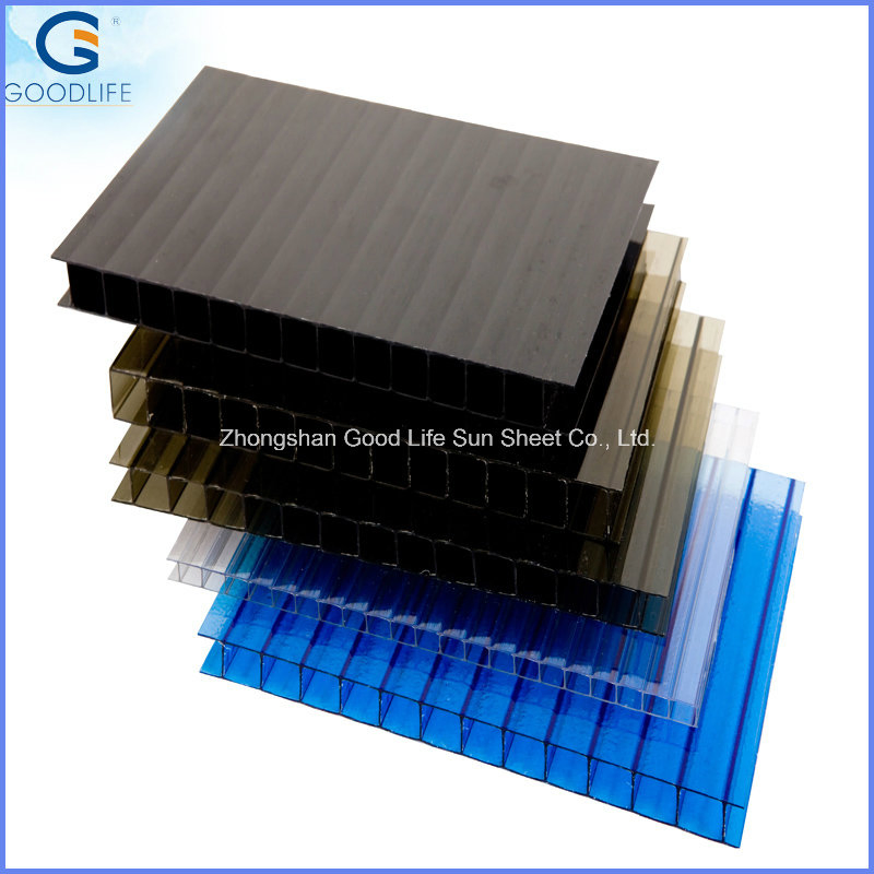 Roof Sheets Price Per Sheet/ Plastic Sheet/Hollow Polycarbonate Roofing Sheet