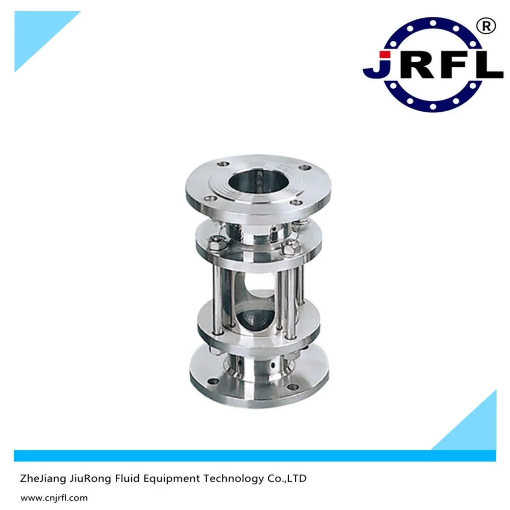 Stainless Steel Sanitary Jackedted Tri Clamp Sight Glass Depending on Insanity Endoscopic