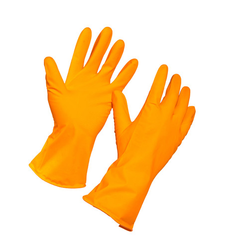 Long Cuff Rubber Gloves Kitchen cleaning Gloves Waterproof Household Latex Gloves
