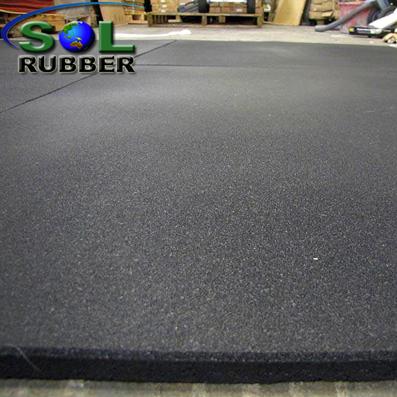 Sol Rubber 8-50mm Gym Fitness Rubber Tile Mat Flooring