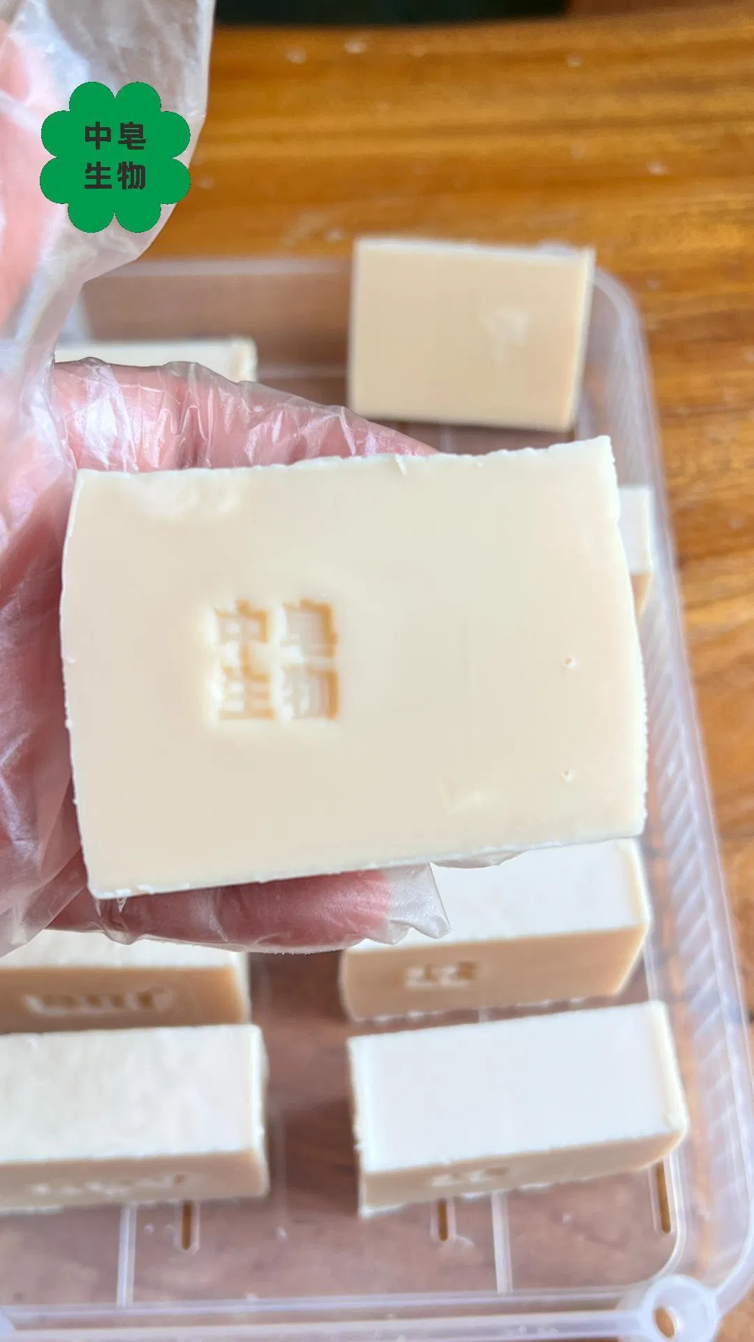 Customized 100% Natural Plant Compound Scented Shampoo Soap