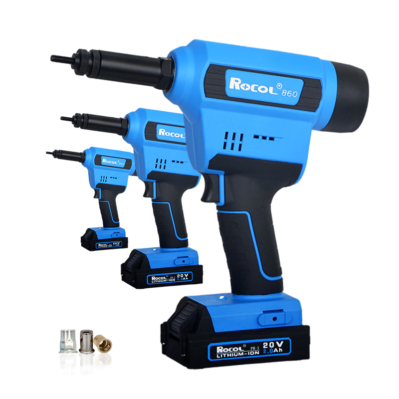 High Quality Lithium Battery Quick-Change Head Rivet Nut Gun