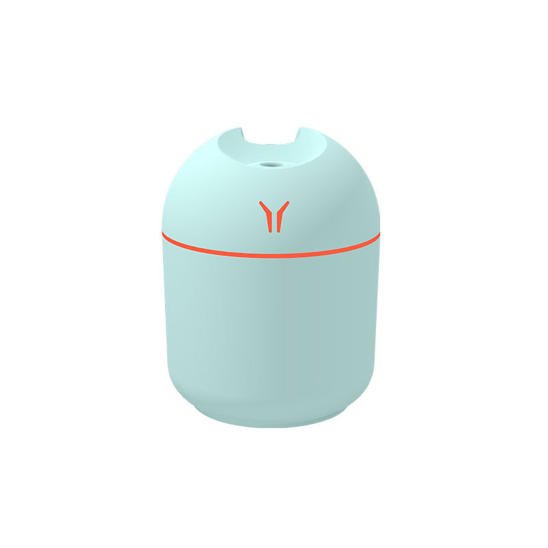 Portable Car Humidifier 250ml Night Light Air Humidifier Air Purifier USB Mist Maker for Home Office Humidifiers for Bedroom