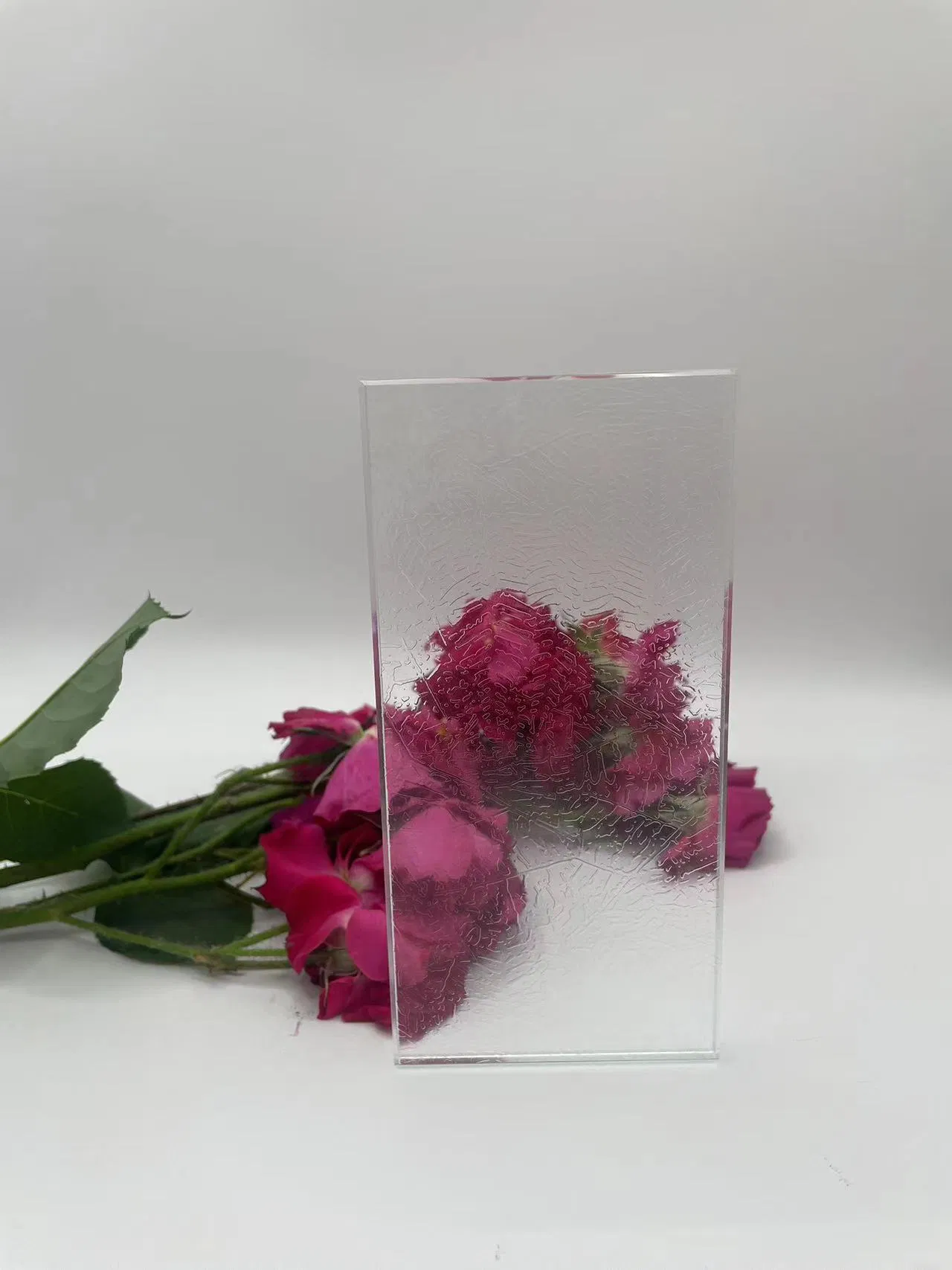 5mm Toughened Safety Acid Etched Glass Frosted Glass