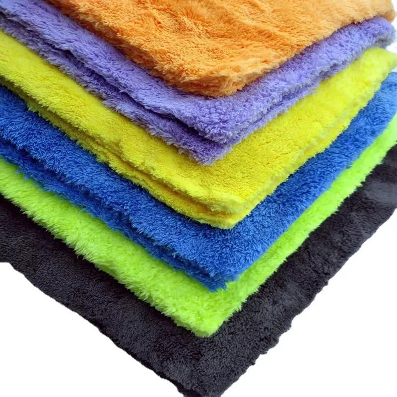 Super Soft Coral Fleece 550 GSM Edgeless Microfiber Towels Car Wash Cloth