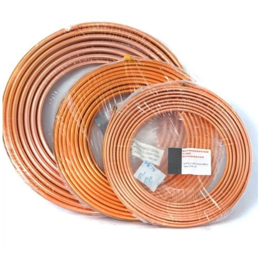 1/4 3/8 5/8 Inch Type K L M Air Conditioner Pancake Coil Copper Tubing 6.35*0.7mm Tube