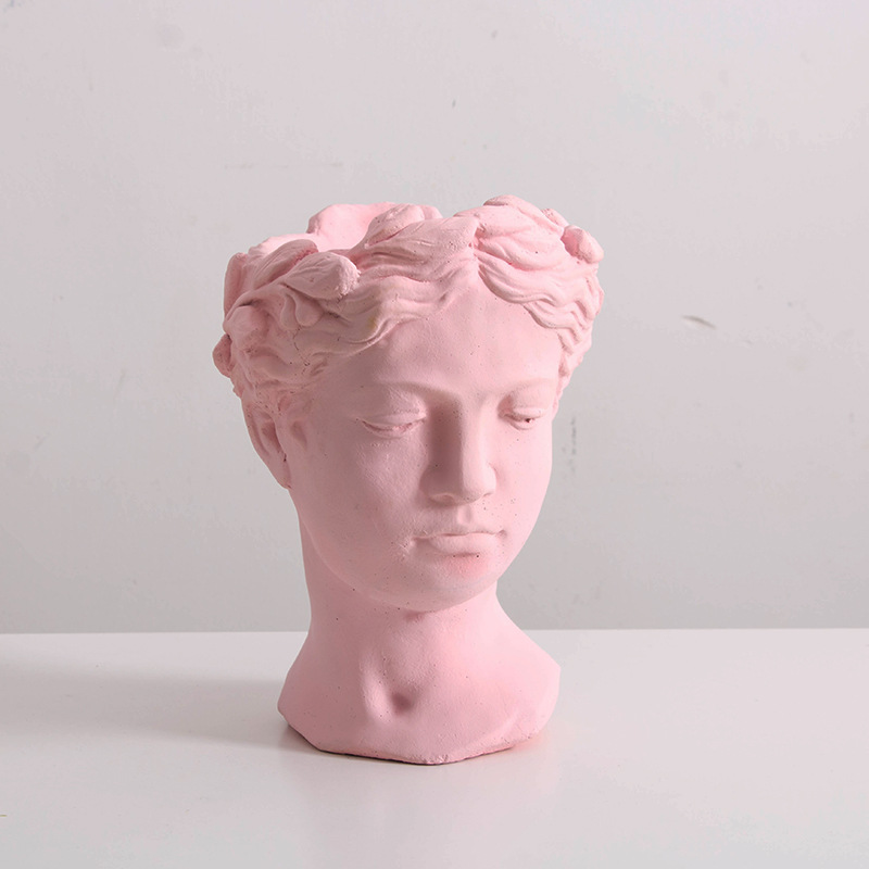 Горшок цветочный цементный декоративный уличный