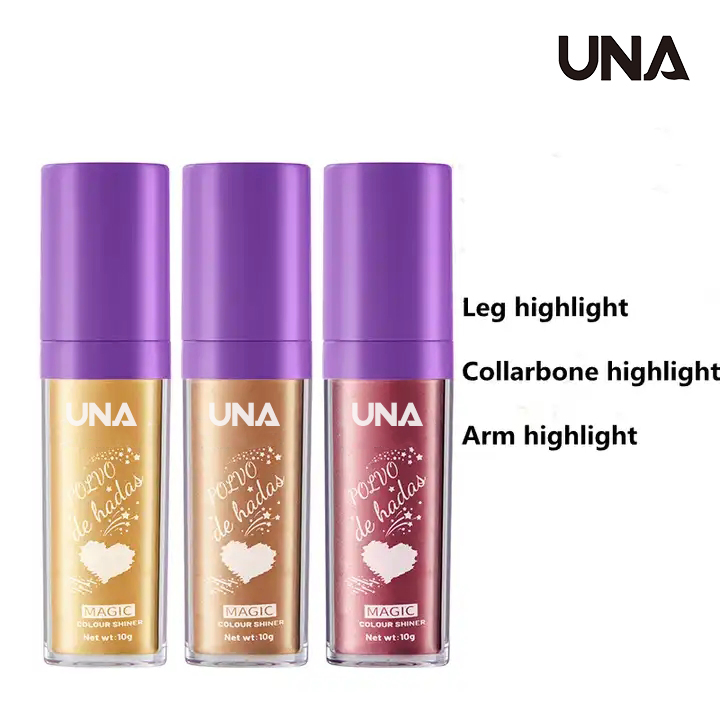 Shimmer Glitter 6 Colors Loose Highlight Makeup Powder Long Lasting Brightening Highlighter Bronzer