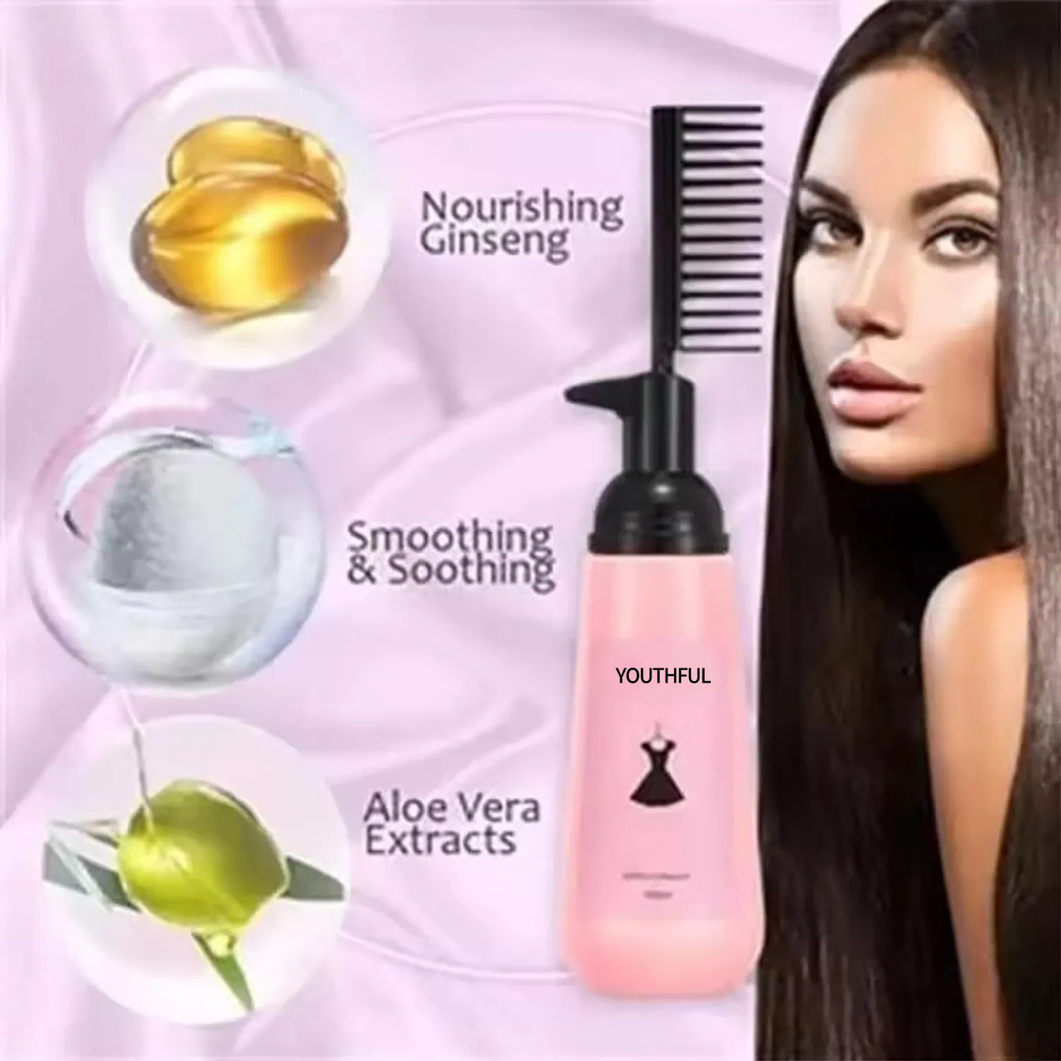 150ml Wash Straight and Soft Hair Straightening Cream