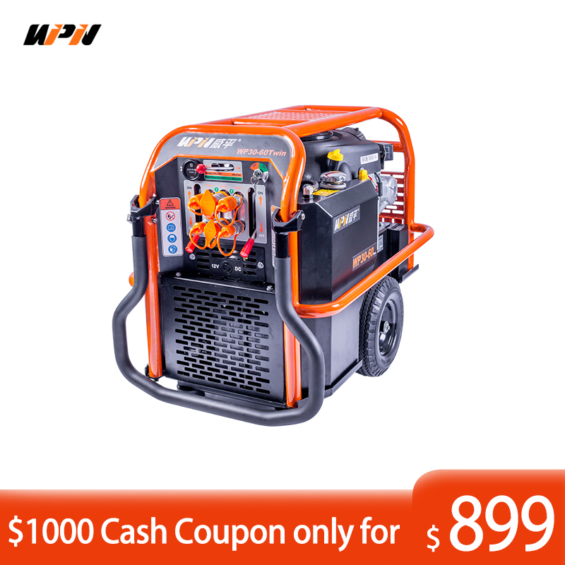 Wipin Portable Double Acting Hydraulic Power Pack Gasoline Hydraulic Power Unit