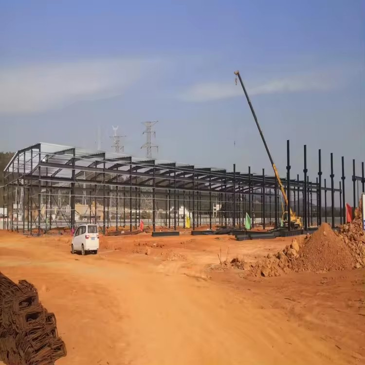 Efficient Installation Good Quality Two Story Customized Steel Structure Construction Workshop