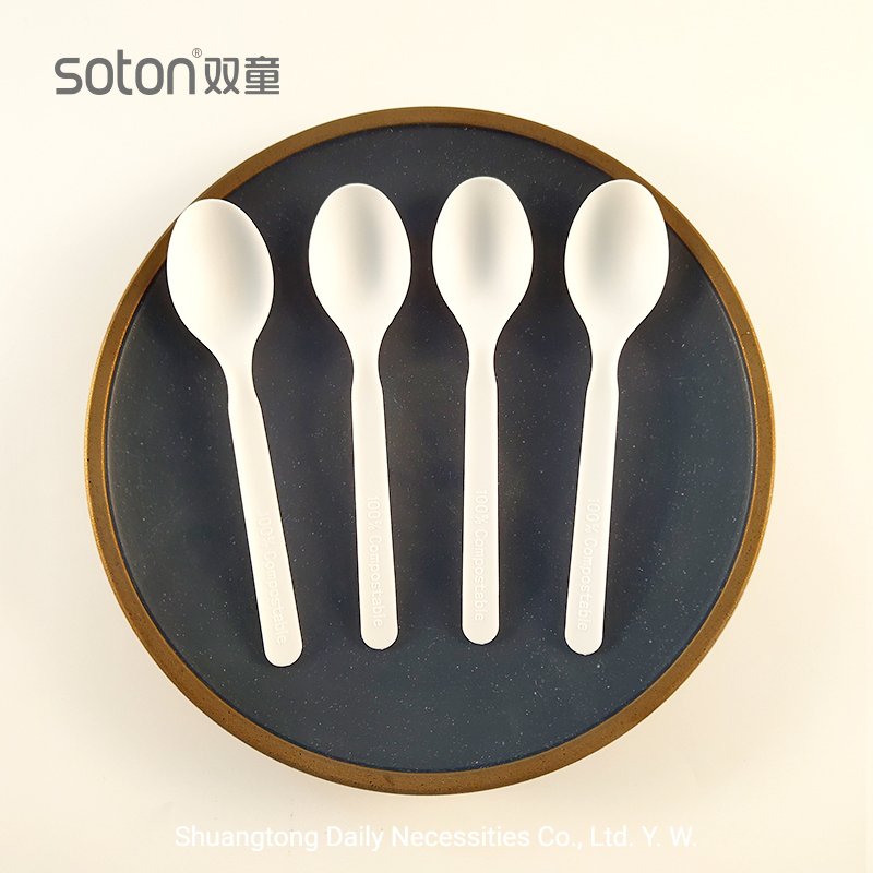 Biodegradable Spoon Compostable Cpla Cutlery Set