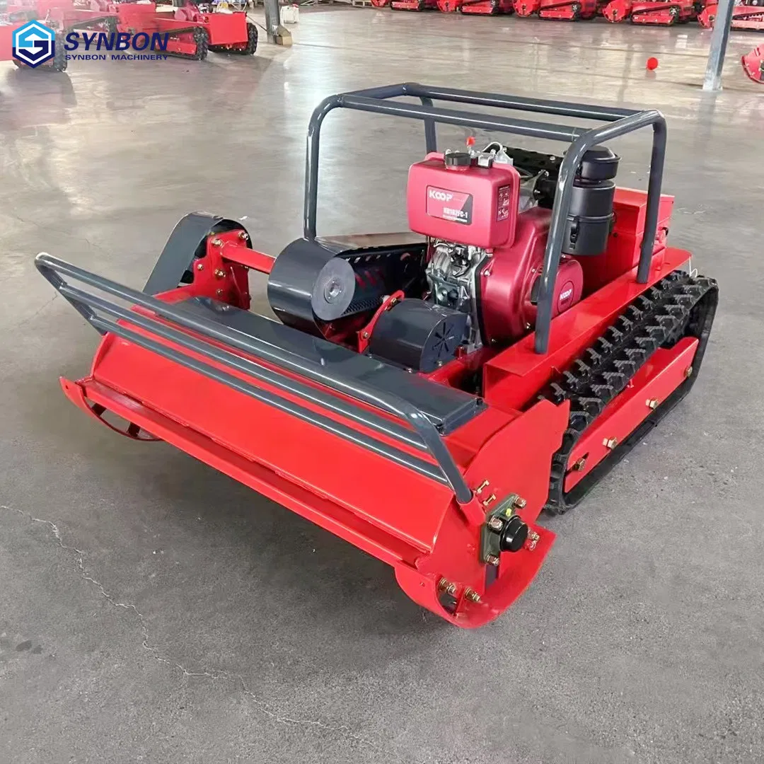 Газонокосилка-робот Synbon 100см, бензиновая, с дистанционным управлением