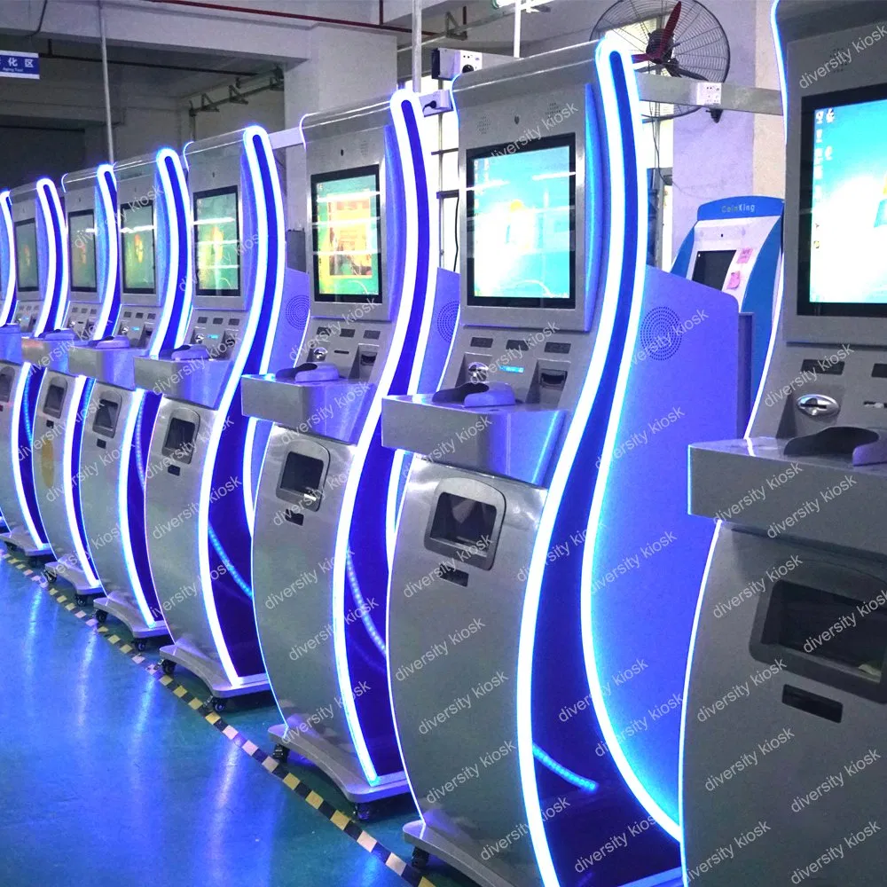 Self Standing and Can Be Mounted to The Floor Optional Multi-Note Withdrawal ATM Extended Recycler Machine System