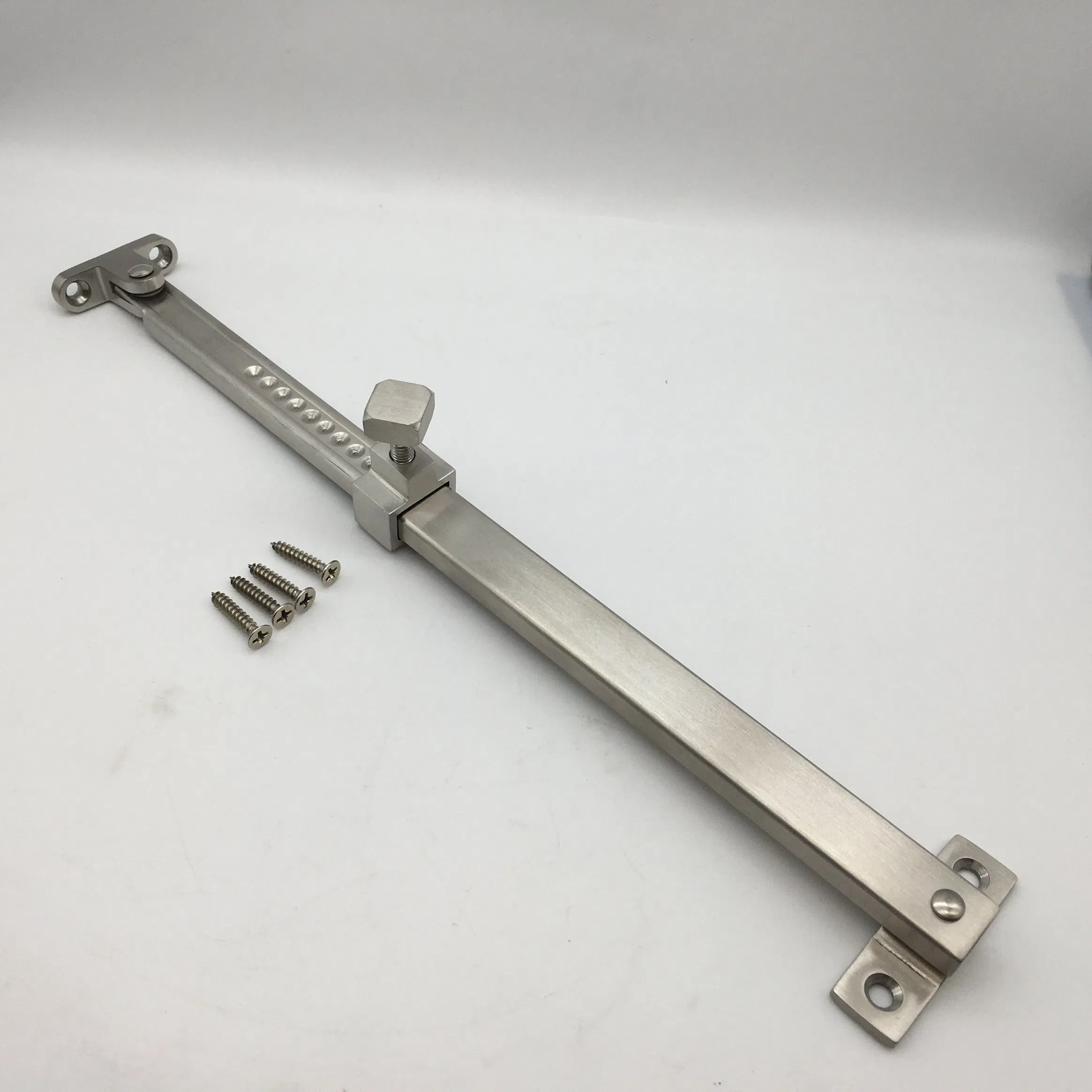 Satin Stainless Steel 320mm Casement Window Stay Adjuster Latch Lock Bolt