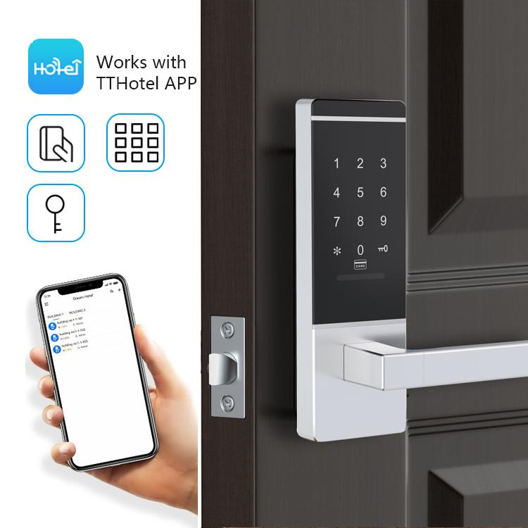 Wireless Ttlock APP Digital Hotel Key Card Electronic Lock