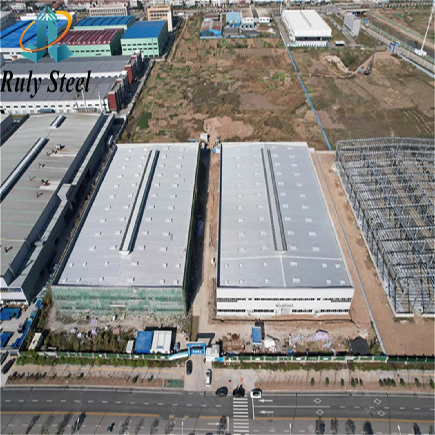 Ready-Made Design Seismic Brace Prefabricated Steel Structure Metal Workshop