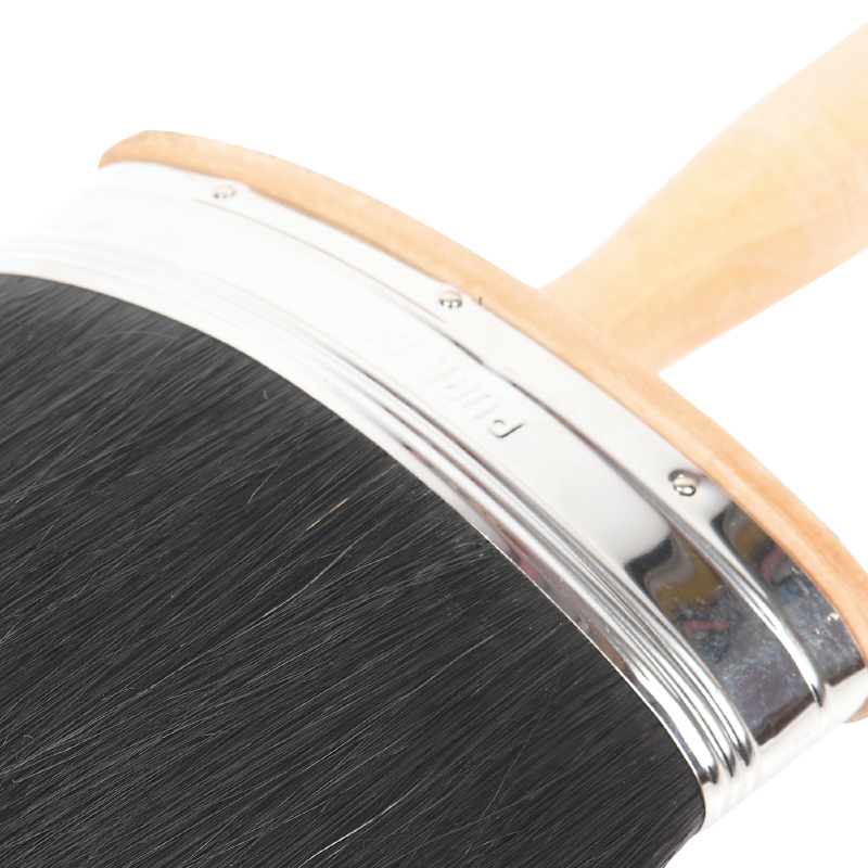 Кисть малярная MSN 2603 с деревянной ручкой и смешанной щетиной